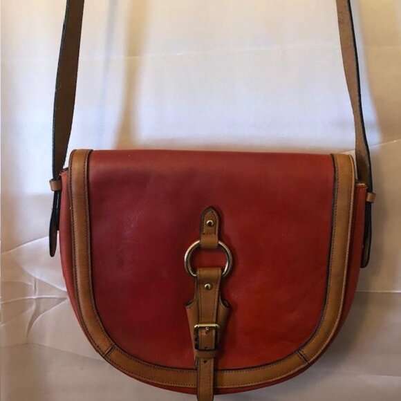 Lauren Ralph Lauren Leather Crossbody Bag, Vintage, Circa 1967 - Picture 2 of 14